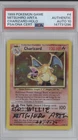 1999 Pokemon Charizard 4/102 Holo Mitsuhiro Arita Signed Auto PSA 10 AU