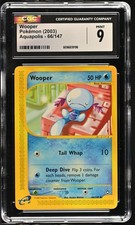 2003 Aquapolis #66/147 Wooper CGC 9 on eBay