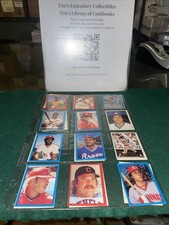 Unique Lot of (24) early-1980s Topps Baseball Stickers, Including duplicates