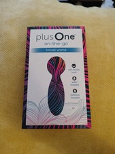 PlusOne Travel Vibrating Wand - Personal Massager - Compact  Powerful