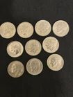 Roosevelt Dimes 1957-1963 (BU’s) (10 Coins)￼