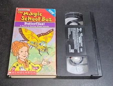 The Magic School Bus : Butterflies (VHS, 1999) Rare Animated Science Education