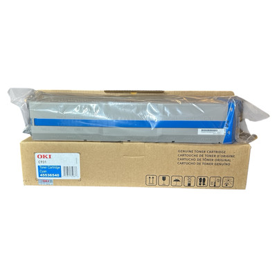 New OKI Toner Cartridge Cyan C931 #45536540