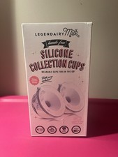 NEW Legendairy Milk Silicone Collection Cups Wearable Hands Free On Go 24 28 mm