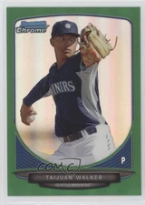 2013 Bowman Draft Top Prospects Chrome Green Refractor /75 Taijuan Walker #TP-15