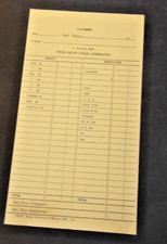 Nell Jean Coal Co. Employee Pay Envelope-Beckley, West Virginia