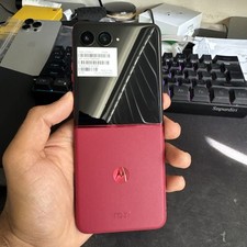  Read Description  Motorola RAZR Ultra 2025 512GB, Pantone Rio Red, XT2551-2