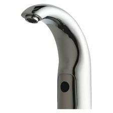 Chicago Faucet Wwg116.599.Ab.1T Gooseneck Bathroom Faucet, Deck Mount