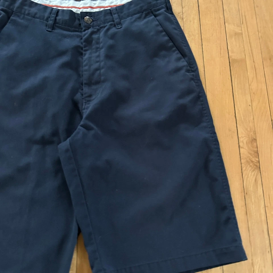 Volcom Chino Shorts Men's Size 30 Dark Blue Loose Baggy Skater Casual Summer - Image 3 of 4