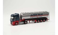 Herpa 314725 Mb Actros Bigspace'18 Adr Saugsilo-Sattelzug, 1:87 / H0