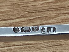 Pair of Georgian solid silver knife rests circa 1820 -1830