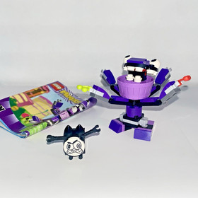 Retired Set 41552 Lego Mixels BERP Muncho + NIXEL Series 6 Complete w Manual