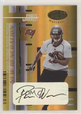 2005 Leaf Certified Materials Mirror Gold Signatures /15 Paris Warren Auto z4k