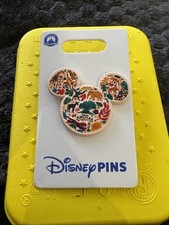 Disney World Park Animal Kingdom Logo Tree Of Life Icon Mickey Mouse Head OE Pin