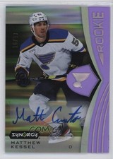 2023-24 Upper Deck Synergy Rookies Purple 16/99 Matthew Kessel #107 Auto q2c