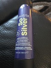 Image of Matrix So Silver Purple Conditioner For Blondes & Greys 300ml New 