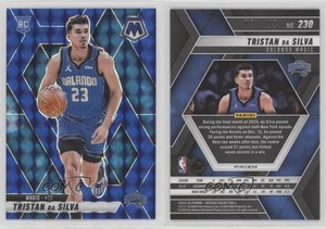 2024-25 Panini Mosaic Rookies Blue Prizm /199 Tristan da Silva #230 Rookie RC