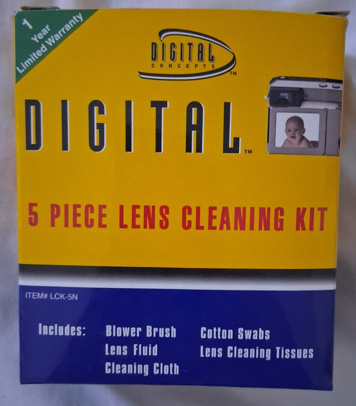 Sakar Deluxe 5 Piece Photo Video Cleaning Care Kit . New Sealed