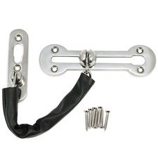 Stainless steel door chain - safety chain for the door with scratch protection