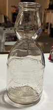 Riverview Damascus Milk Co Portland Oregon 1 Quart Cream Top Bottle Embossed