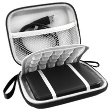 Lacdo Hard Drive Carrying Case for Western Digital WD 2.5 INCH, Black