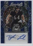2023 Panini Mosaic Scripts No Huddle Blue Prizm Tyler Linderbaum #S43 Auto