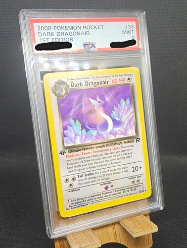 Dark Dragonair (1st Edition) graded PSA 9 for sale on eBay