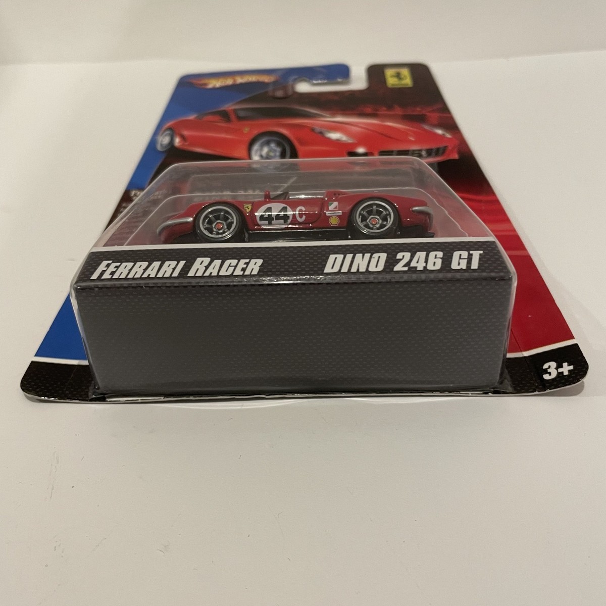 Hot Wheels Ferrari Racer DINO 246 GT Red #44 New old stock