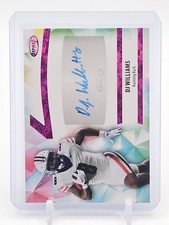 DJ WILLIAMS 2024 SAGE ASPIRE FOOTBALL ROOKIE RC AUTO PINK FOIL #ASP-DJW Q1134