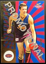 2006 AFL Champions Mitchell Clark Lions DRAFT ROOKIE PROMOTIONAL card #DR9