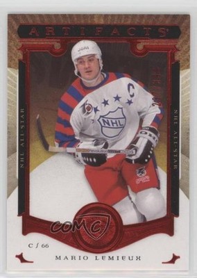 2015-16 Upper Deck Artifacts Legends Ruby 237/399 Mario Lemieux #137 HOF xp6