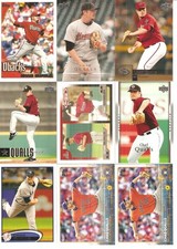 54 CARD CHAD QUALLS BASEBALL CARD LOT
