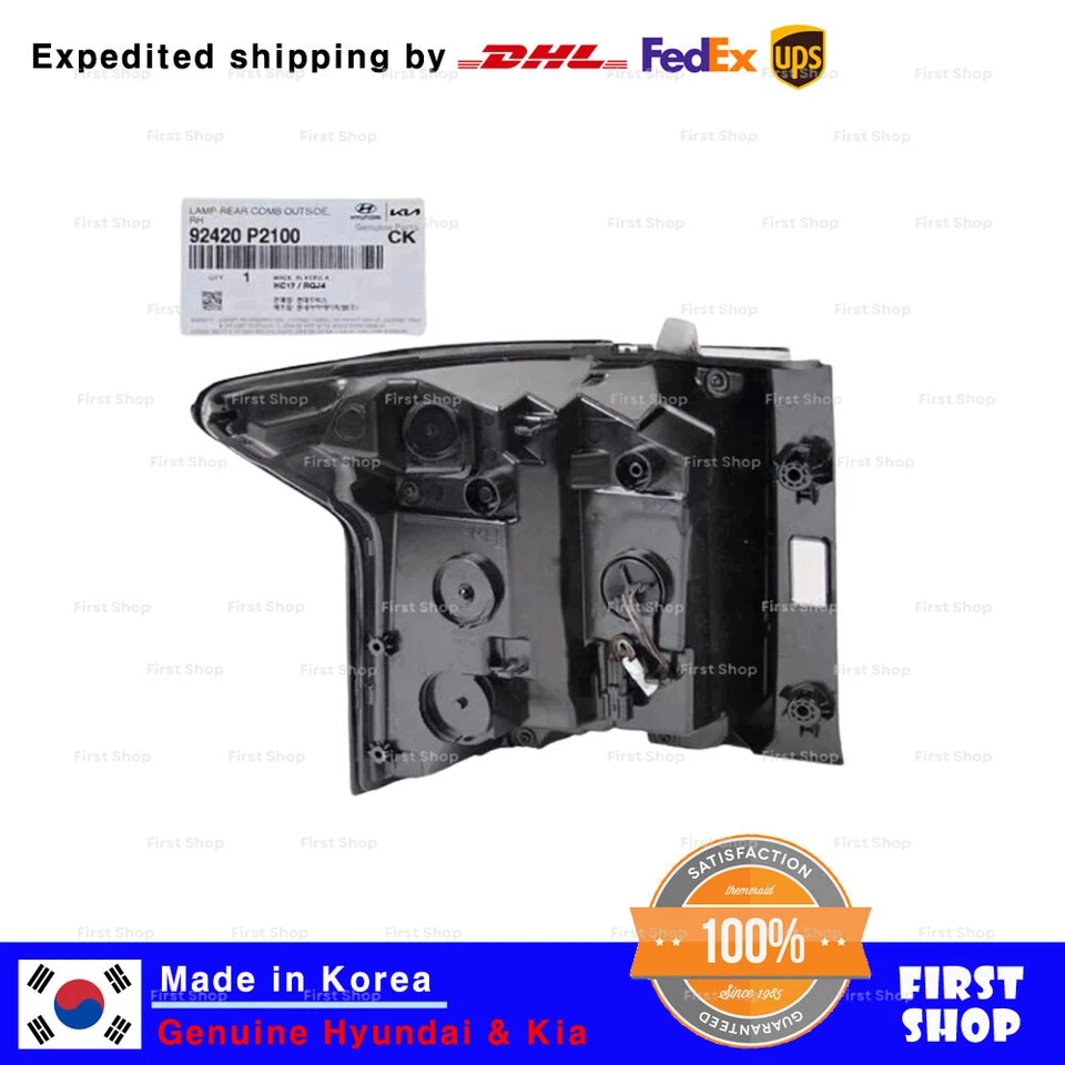 ПОДЛИННЫЙ OEM задний комбинированный наружный фонарь правый RH 92420P2100 для Kia Sorento - Изображение 3 из 3