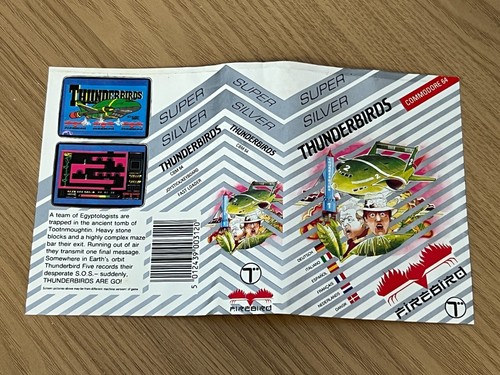 Firebird Thunderbirds Commodore 64 Cassette - Working -👽👾Retro Gift Idea👾👽 - Photo 17/24