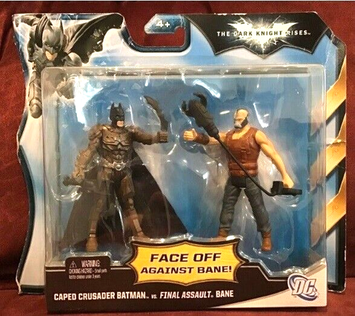 The Dark Knight Rises Batman 2011 Face Off Against Bane! Mini Action Figures - 第 1/2 張圖片