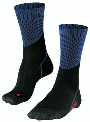 Falke Unisex Biking Impulse Slope Socks - Black/Blue