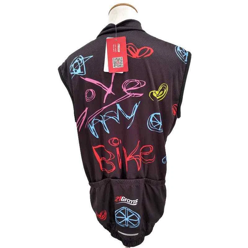 NWT 21 Grams Bicycle jersey back pockets zip up size XXXL