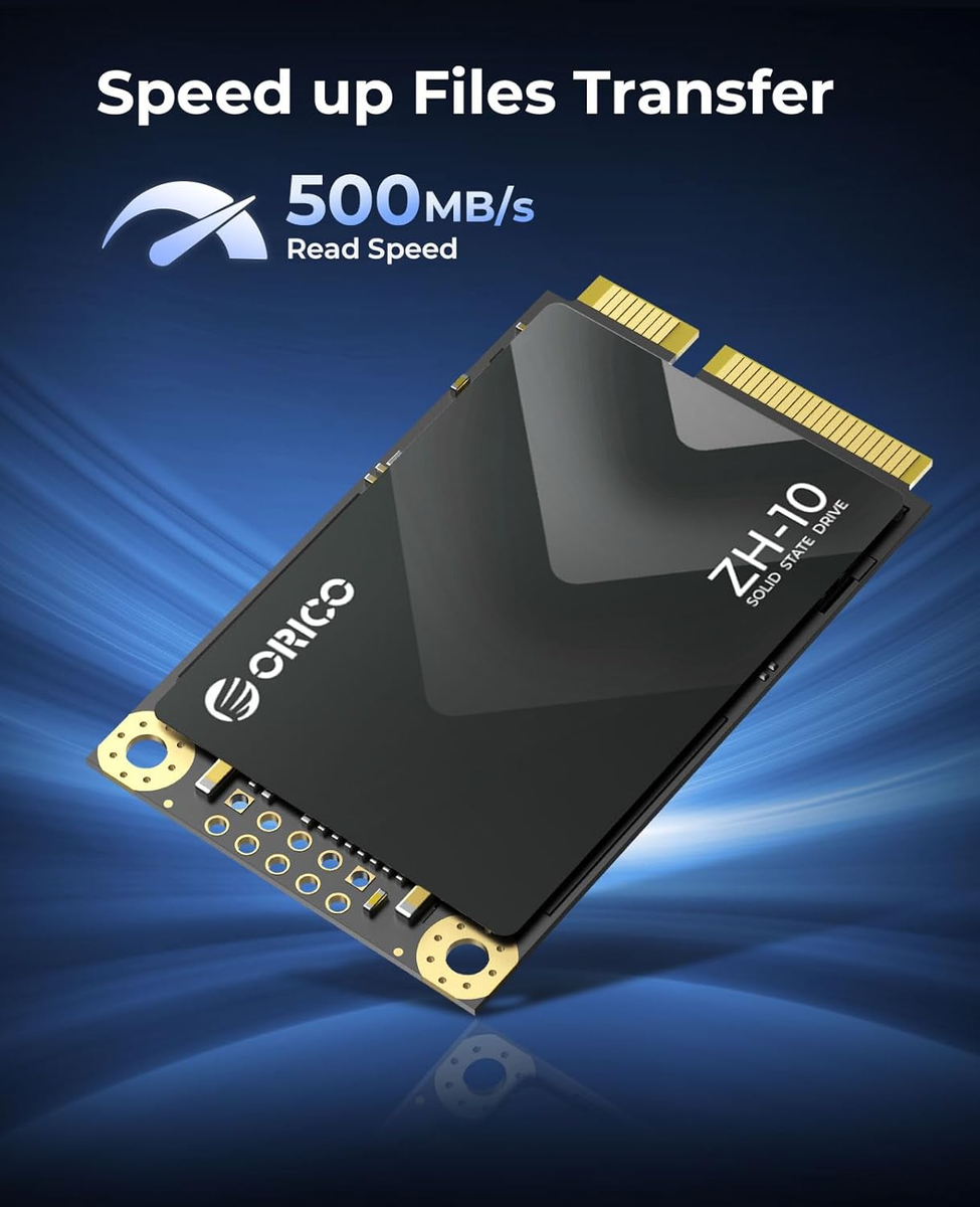 ORICO mSATA SSD 512GB Super Speed Internal Solid State SATAIII 6Gb