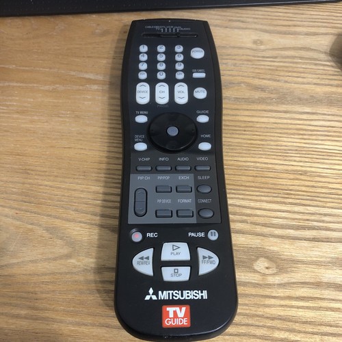 Original Mitsubishi TV Guide Fernbedienung guter Zustand siehe Bilder E-50