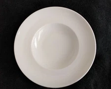 Thomas Rosenthal Group Germany White Rimmed Soup Bowl 8 1/4" 2 Available