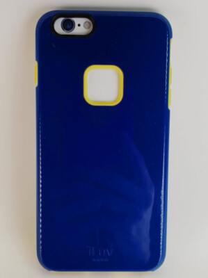 iLuv Dual-Layer Handyhülle Für Apple iPhone 6/6S Blau/Gelb