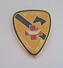 1ST CAVALRY MEDEVAC SO OTHERS... (1") US ARMY Military Hat Pin 15288 HO