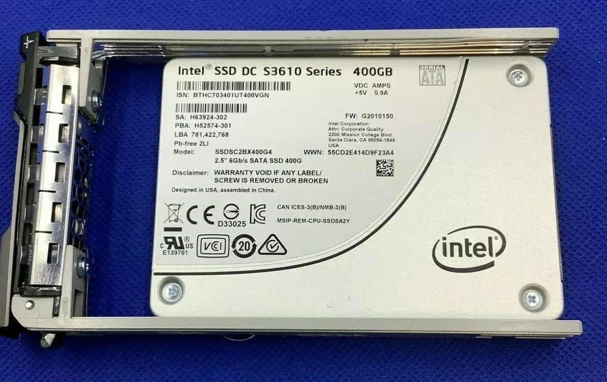 bud mærkelig trojansk hest SSDSC2BX400G4 INTEL DC S3610 Series 400GB 6Gb/s SATA 2.5&#034; SSD | eBay