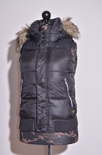 Ladies G-Star Raw Classic Whistler Vest Hooded Jacket Size M