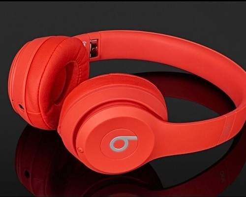 NEW SEALED - Beats Solo3 Wireless Bluetooth On-Ear Headphones - Citrus Red - Picture 11 of 17