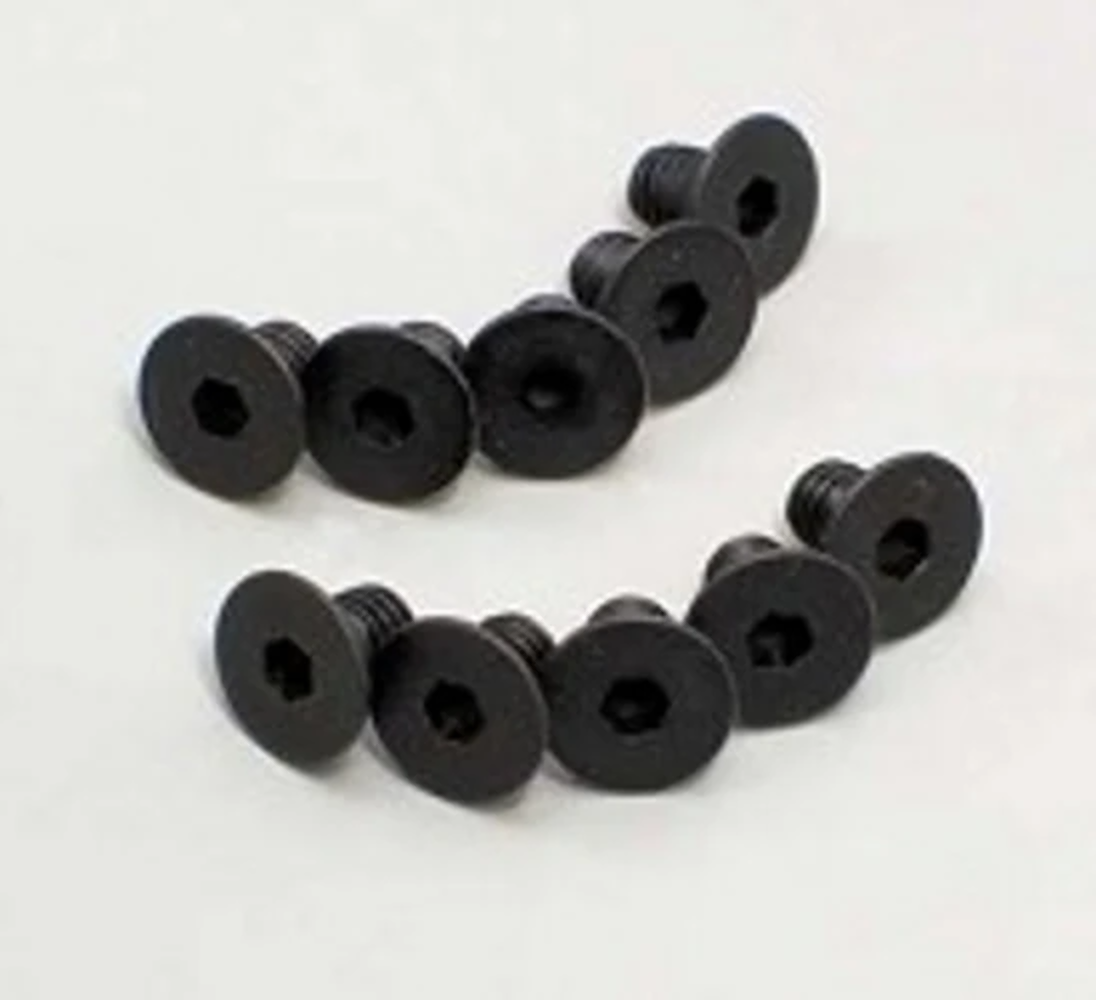 New Kyosho (Hex/M4x6/10pieces) Flat Head Screw 1-S34006H | eBay