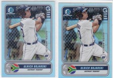 (2) Ulrich Bojarski 2020 Bowman Chrome Spanning the Globe #STG-UB South Africa