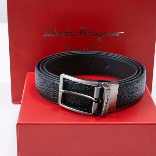 New black Ferragamo men's belt eBay