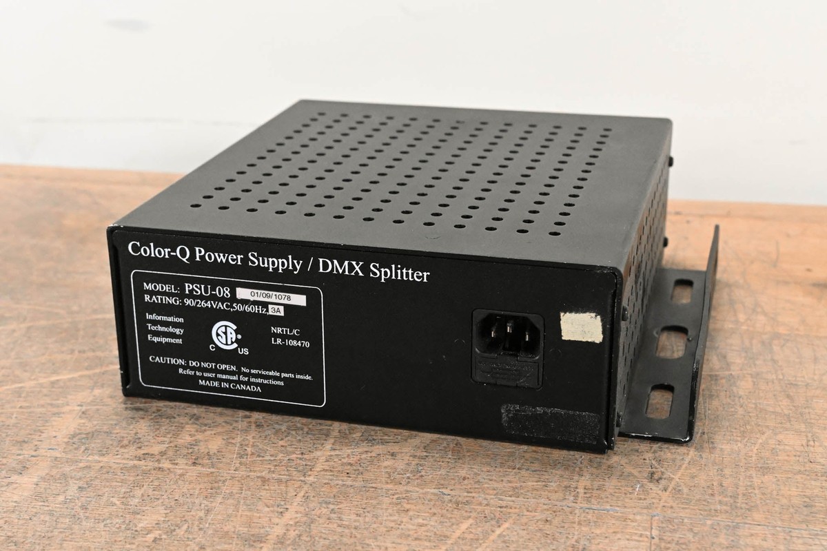 セット Chroma-Q PSU-08 Color-Q Power Supply / DMX Splitter CG002YS | eBay
