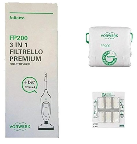 VORWERK Folletto VK220 S Aspirapolvere Elettrica Multifunzione GARANZIA 5 Anni - Imagen 8 de 12
